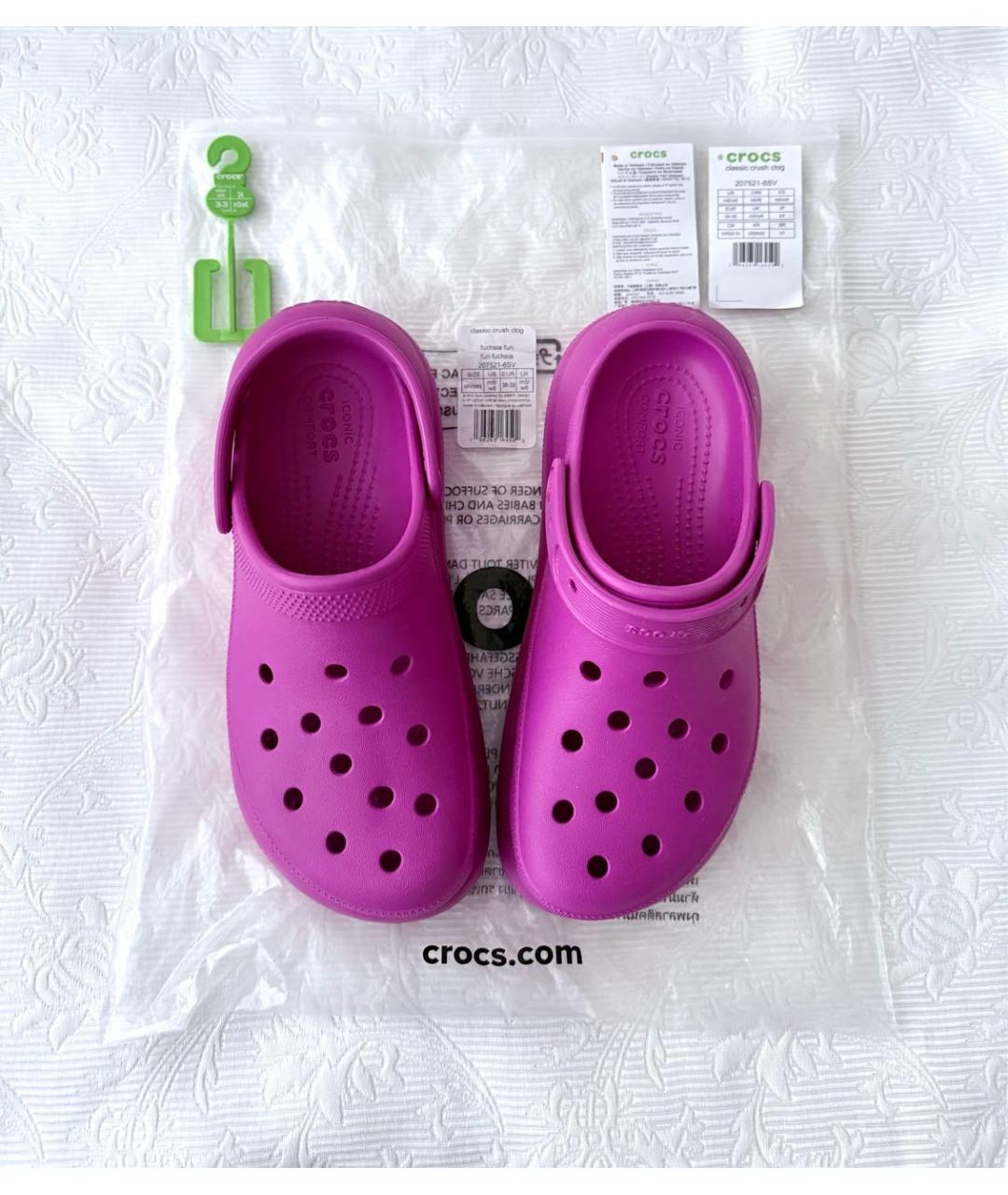 CROCS Фуксия сабо, фото 2