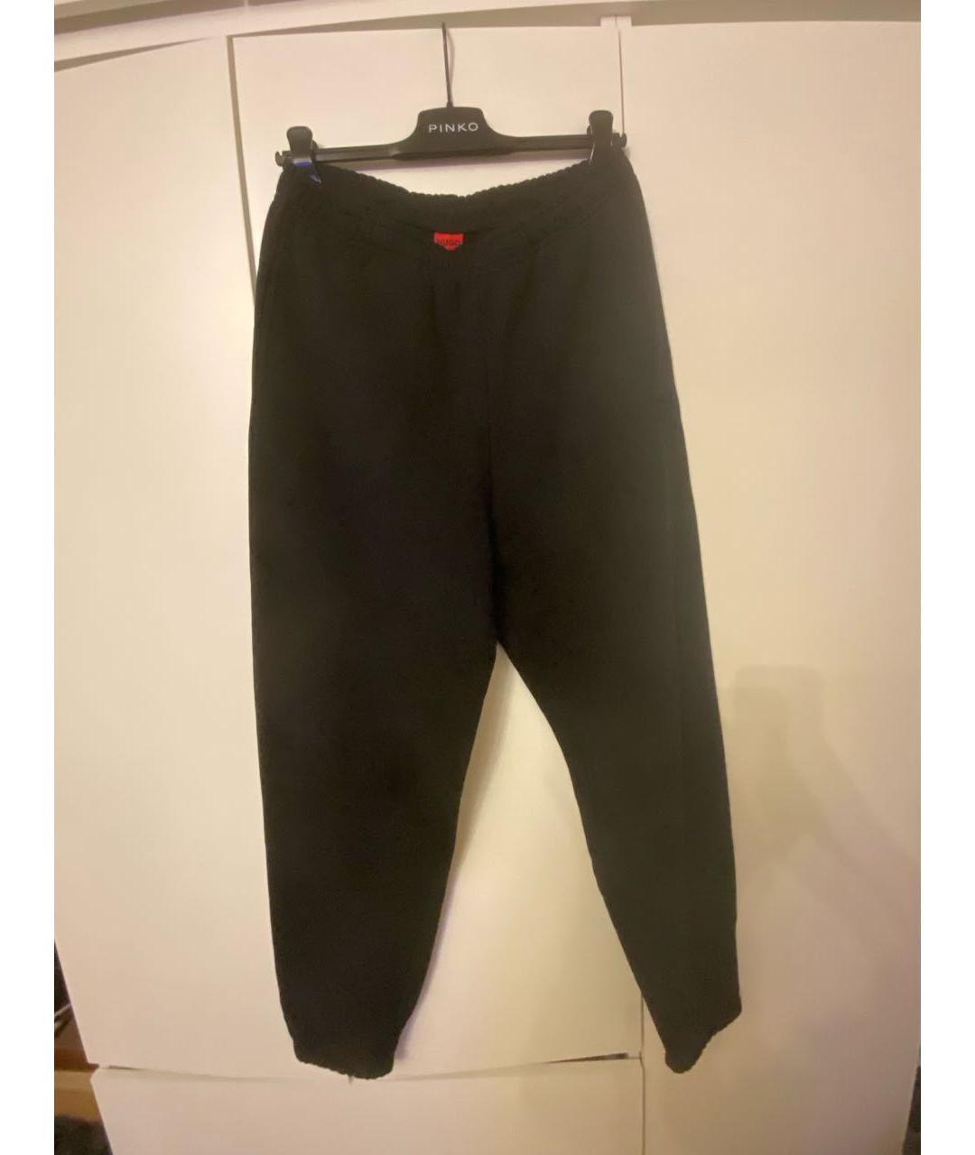 HUGO BOSS Черные хлопковые спортивные брюки и шорты, фото 8