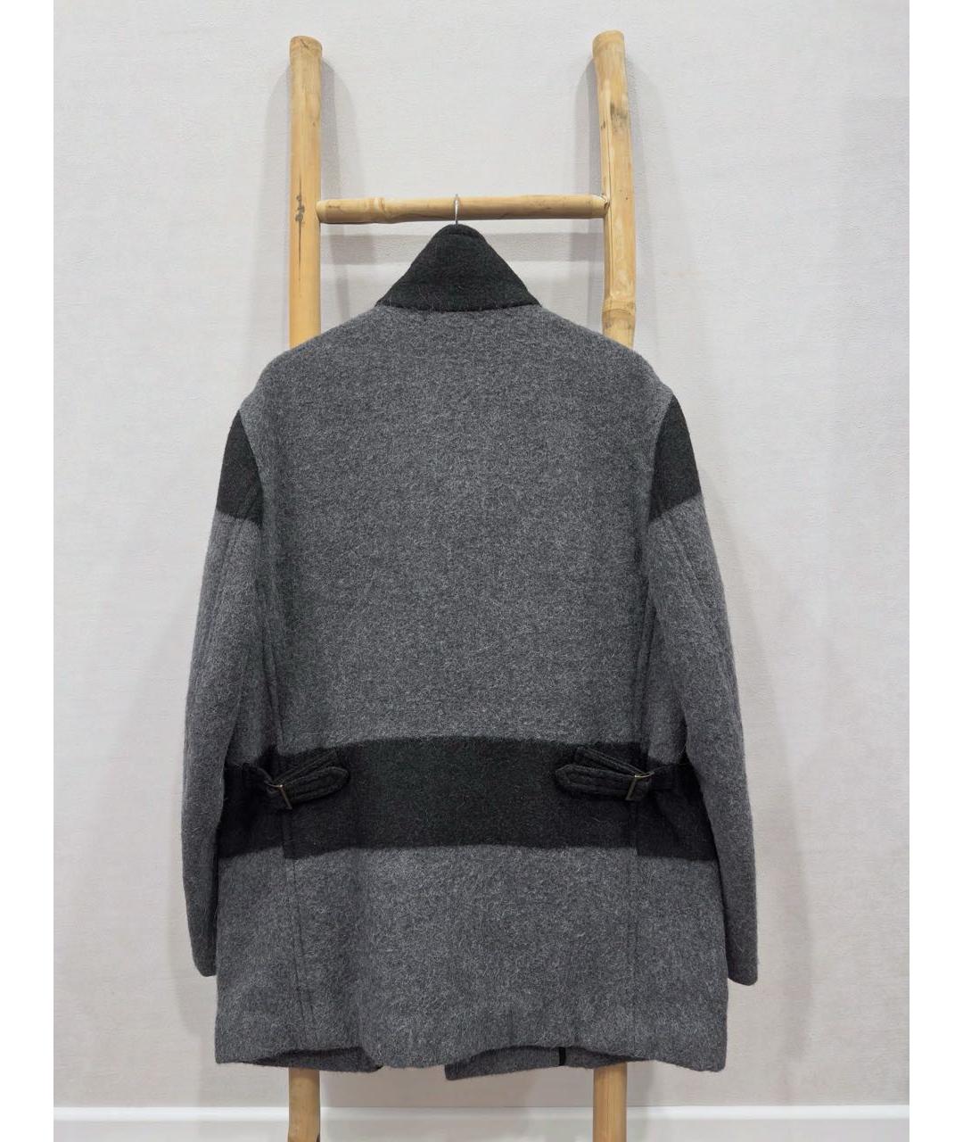 TOM FORD Серое шерстяное пальто, фото 8