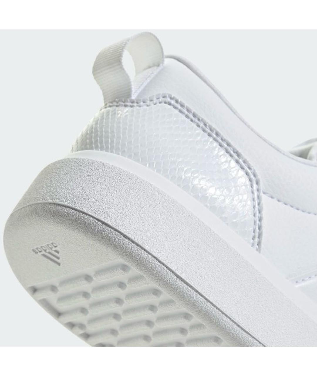 ADIDAS Белые кожаные кроссовки, фото 8