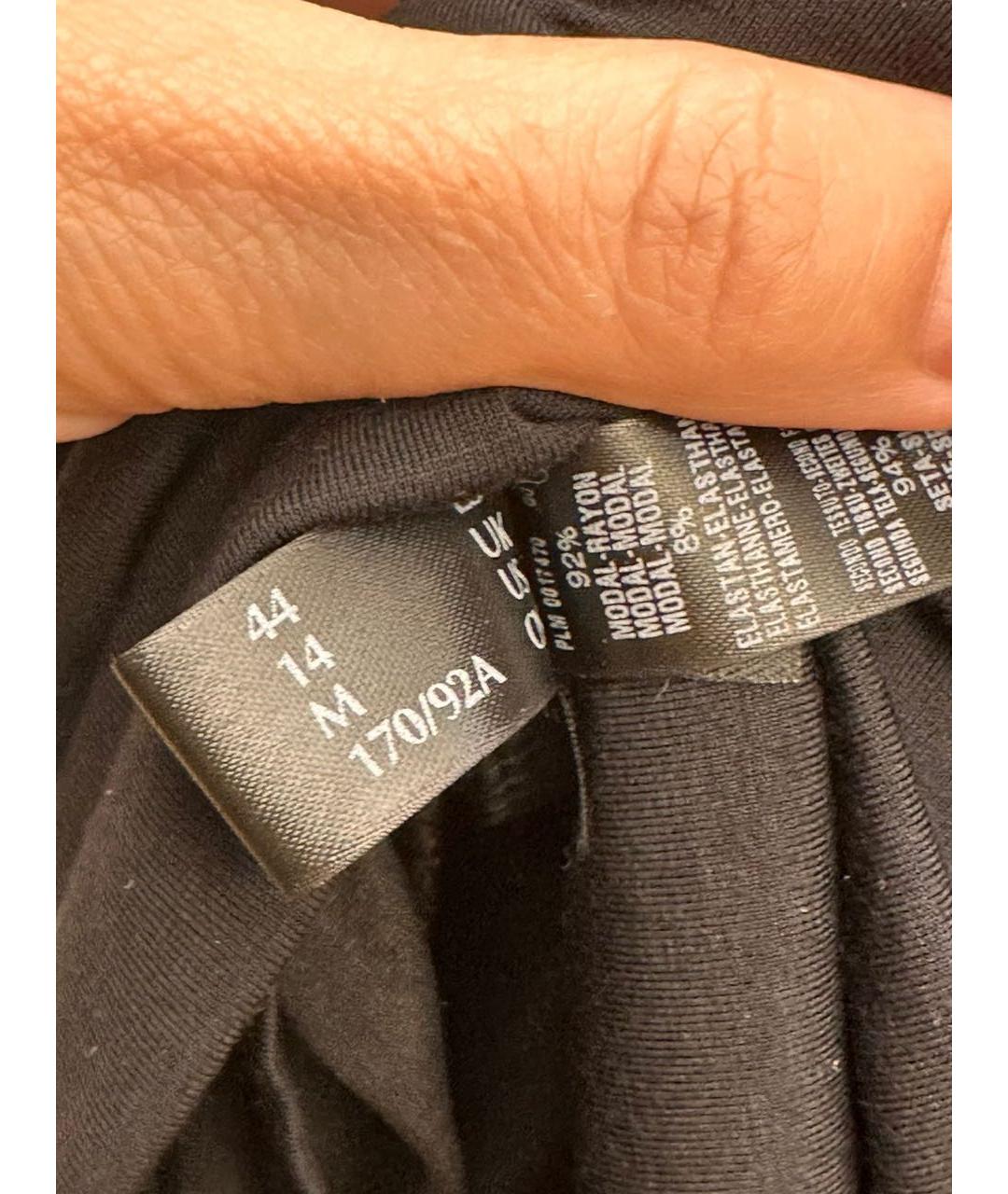 LA PERLA Черная футболка, фото 4