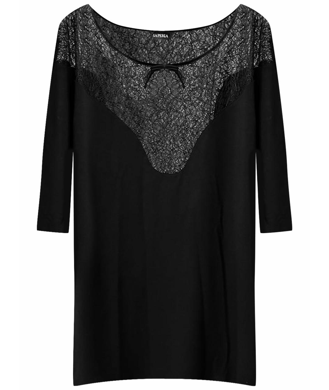 LA PERLA Черная футболка, фото 1