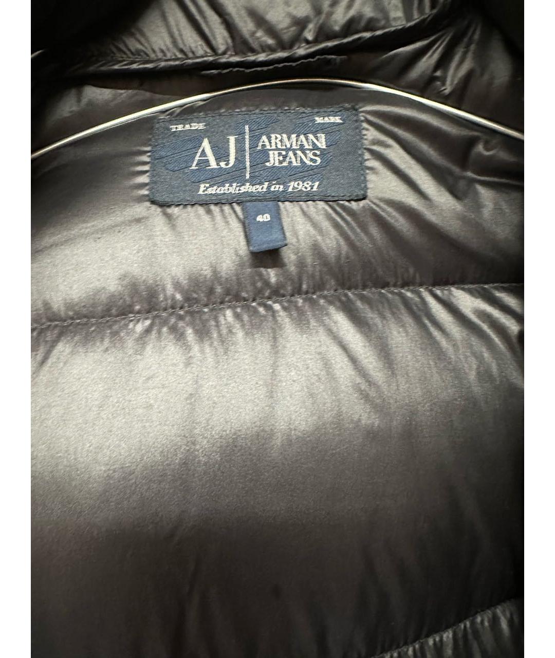 ARMANI JEANS Антрацитовая куртка, фото 3