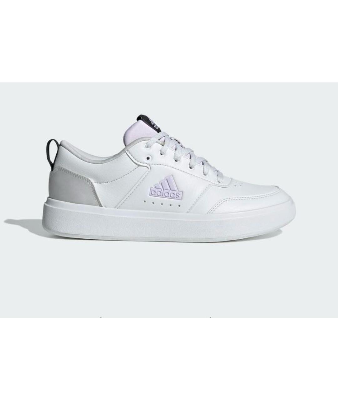 ADIDAS Белые кожаные кроссовки, фото 9