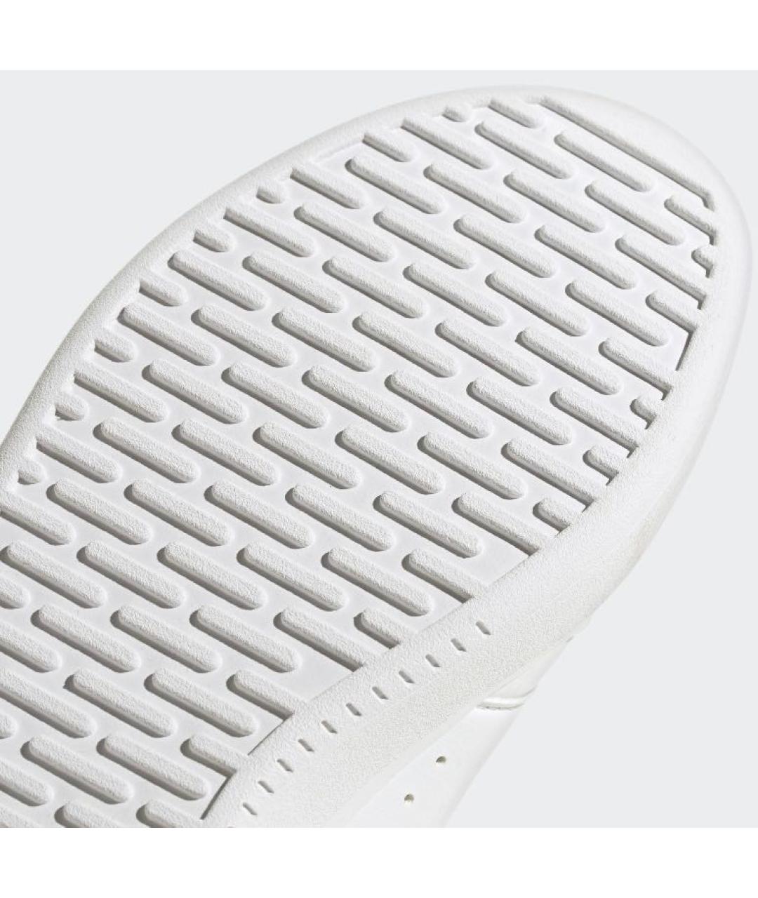 ADIDAS Белые кожаные кроссовки, фото 7