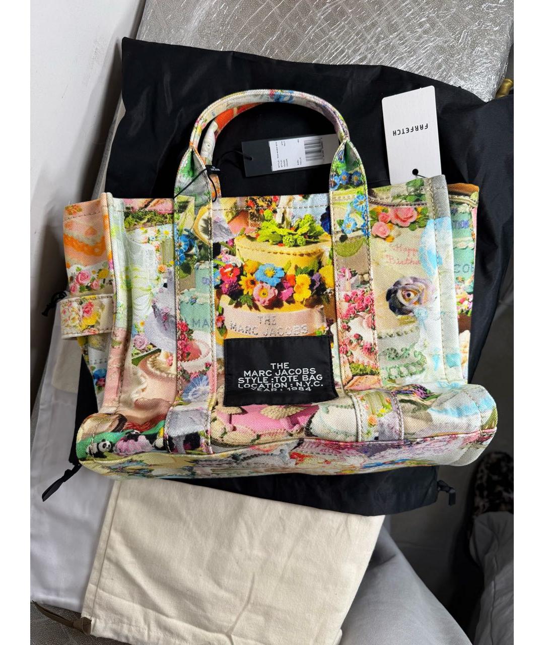 MARC JACOBS Мульти тканевая сумка тоут, фото 5