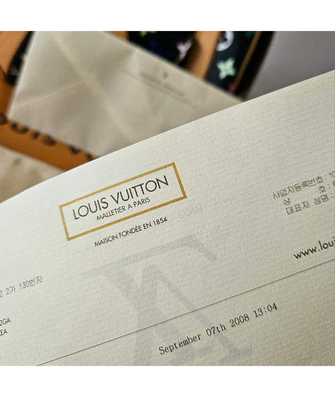 LOUIS VUITTON Мульти кожаная сумка с короткими ручками, фото 6