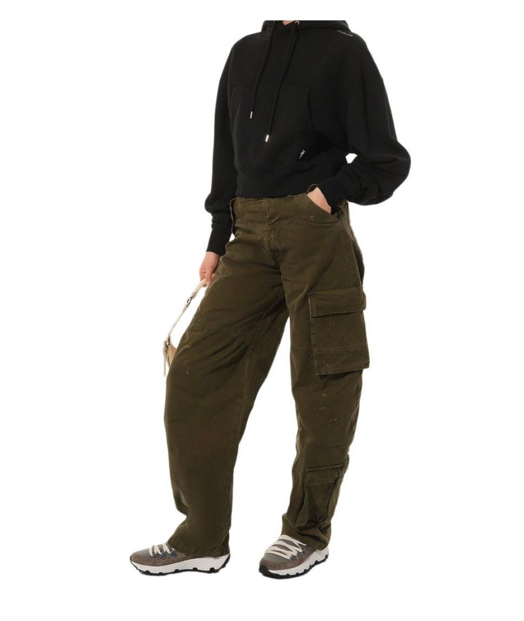 BRUNELLO CUCINELLI Хаки синтетические кроссовки, фото 4