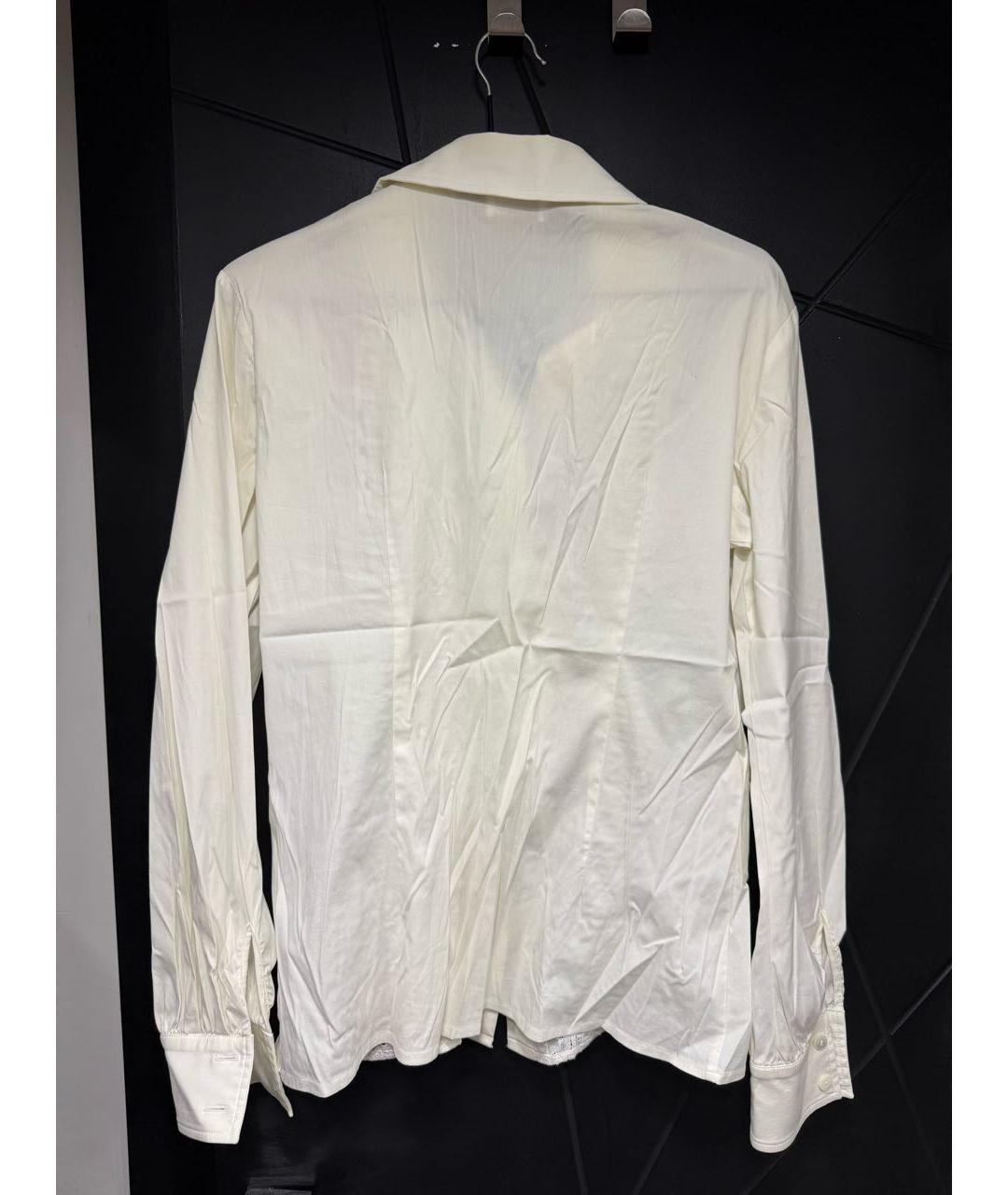 RED VALENTINO Белая хлопковая рубашка, фото 2