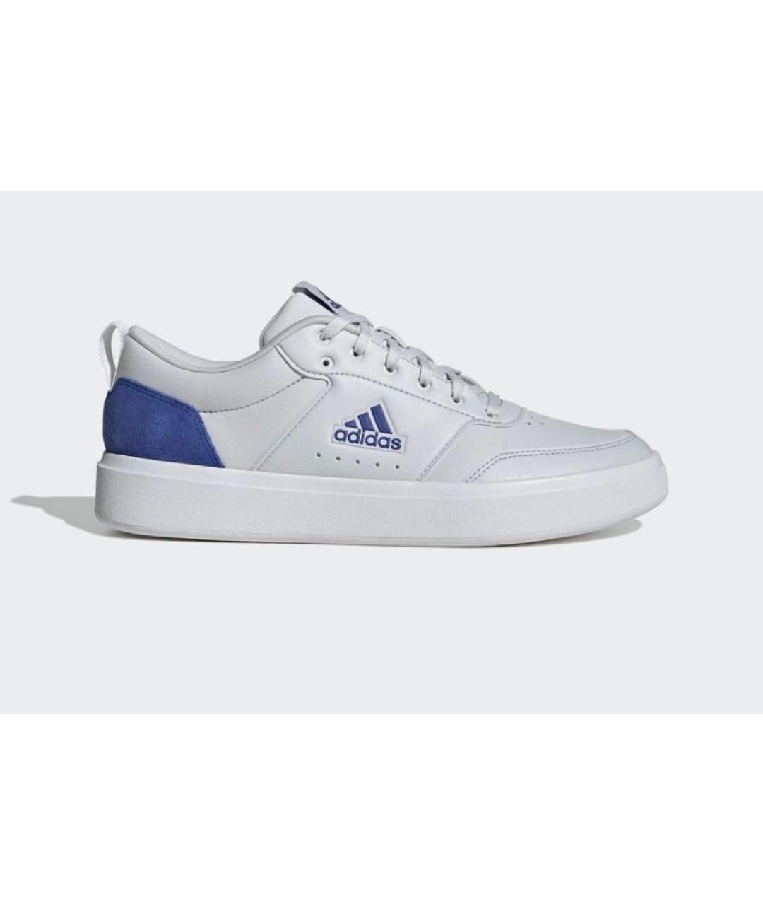 ADIDAS Серые кожаные кроссовки, фото 9