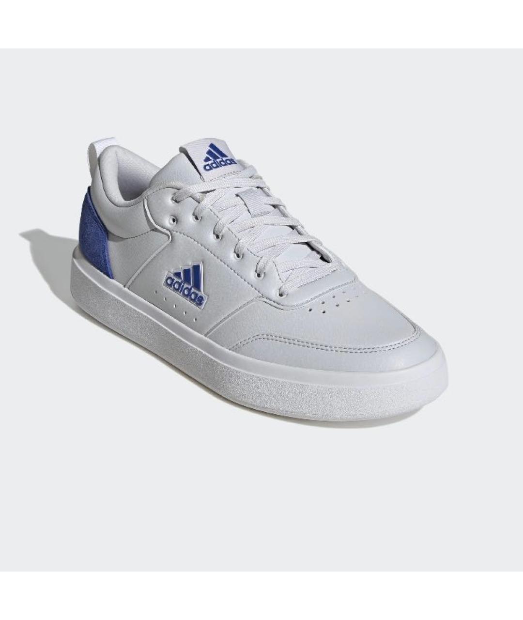 ADIDAS Серые кожаные кроссовки, фото 4