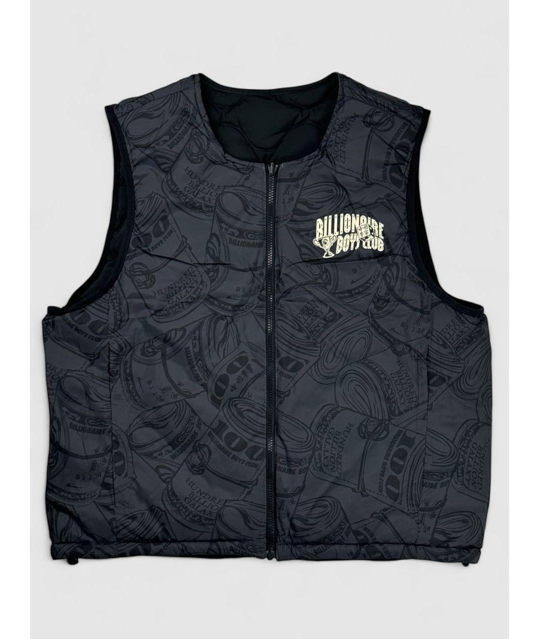 BILLIONAIRE BOYS CLUB Черный полиэстеровый жилет, фото 6