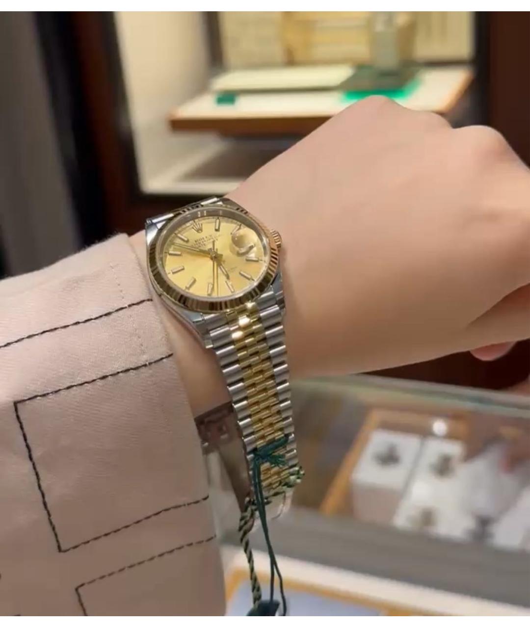 ROLEX Золотые часы из желтого золота, фото 3