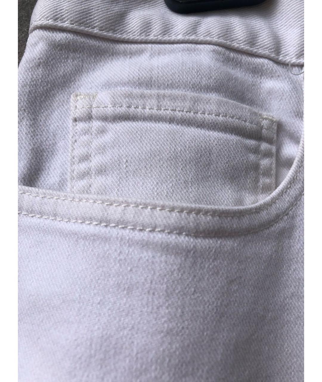 ZZEGNA Белые джинсы скинни, фото 4