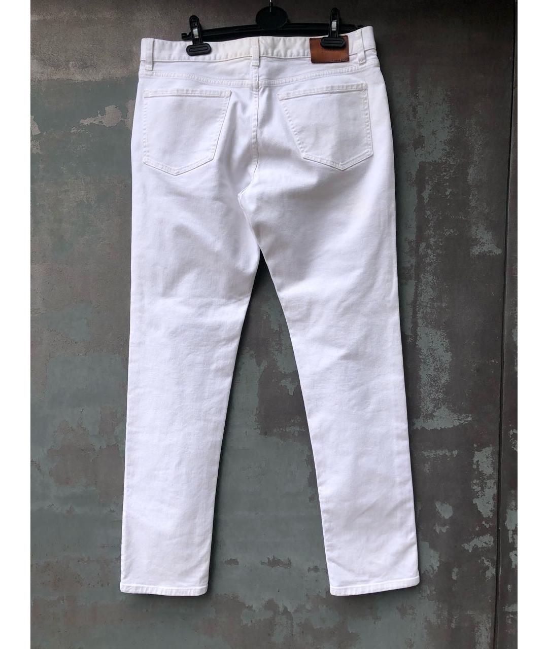ZZEGNA Белые джинсы скинни, фото 6
