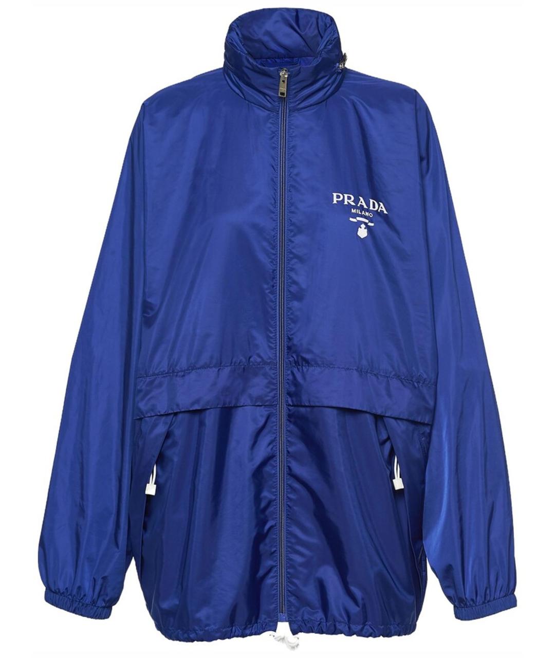 PRADA Темно-синяя куртка, фото 1