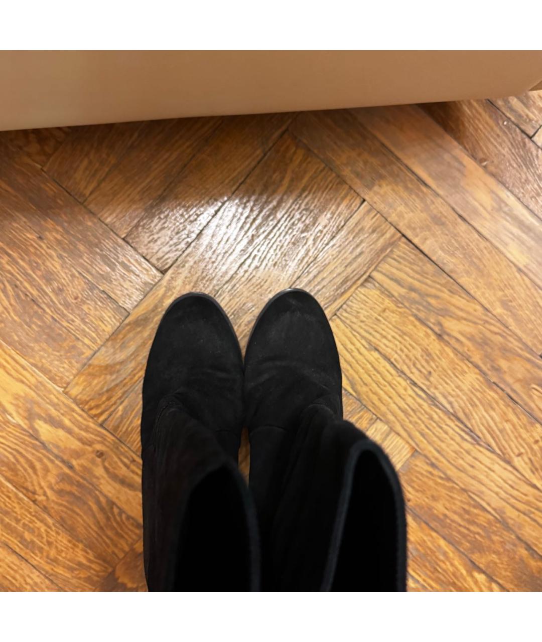 DOLCE&GABBANA Коричневые замшевые сапоги, фото 3