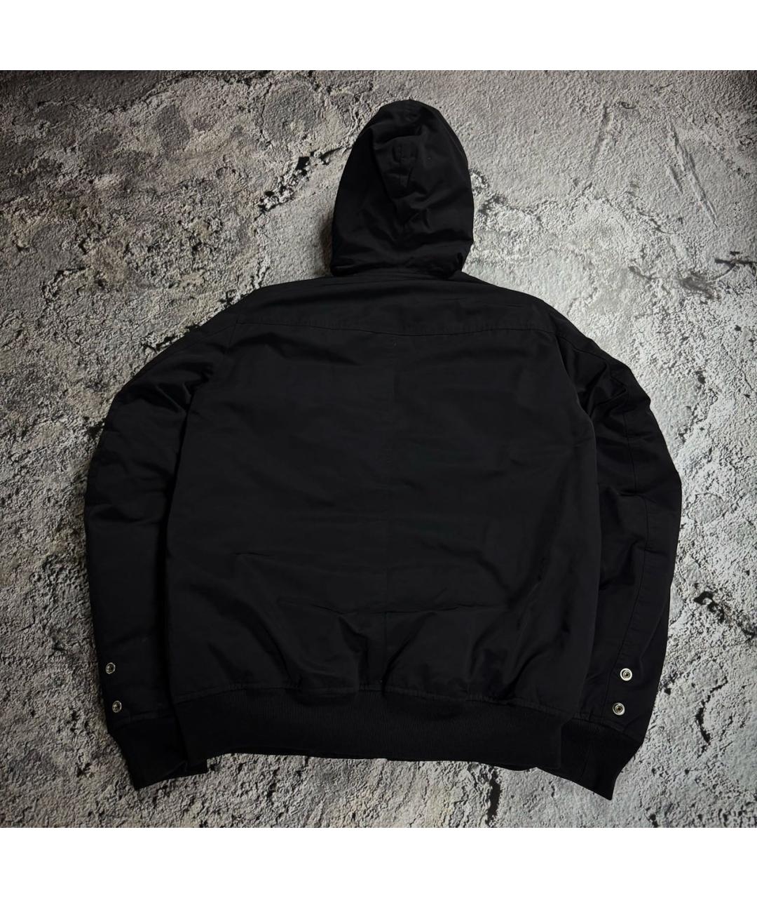 RICK OWENS Черная полиамидовая куртка, фото 2