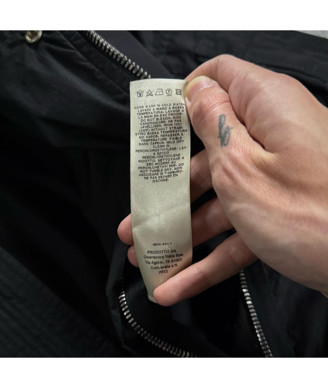 RICK OWENS Черная полиамидовая куртка, фото 7