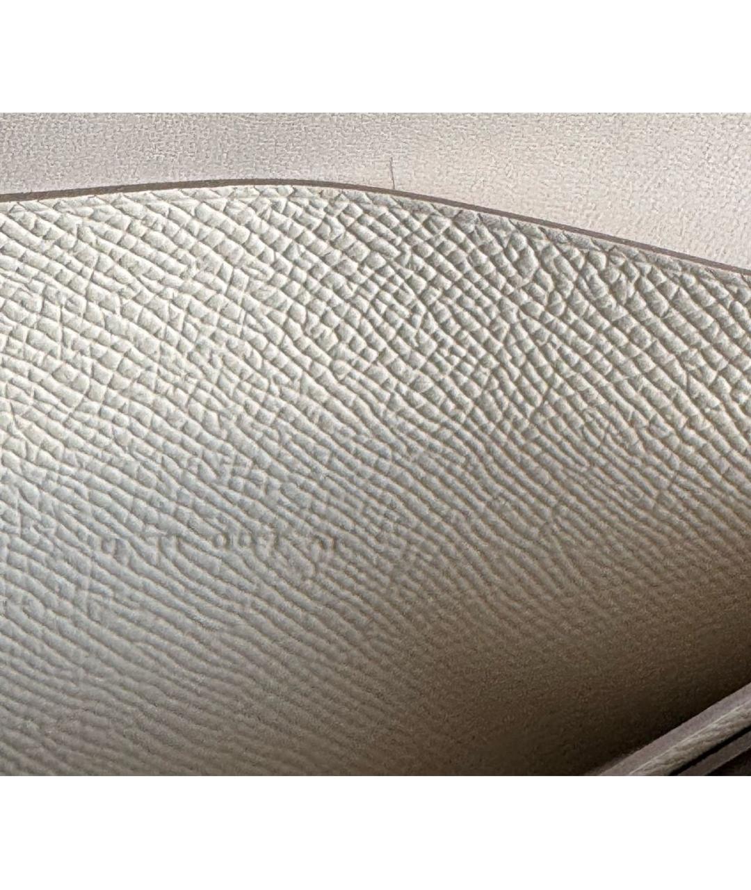 HERMES Белая кожаная сумка через плечо, фото 7