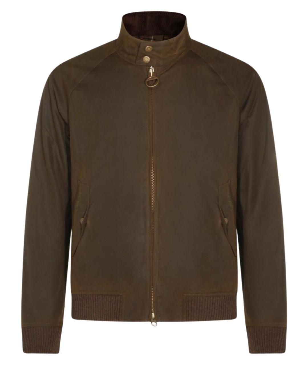 BARBOUR Зеленая хлопковая куртка, фото 1