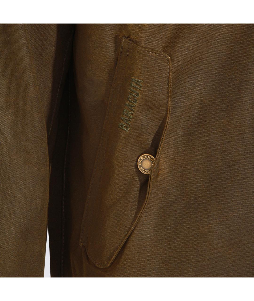 BARBOUR Зеленая хлопковая куртка, фото 3