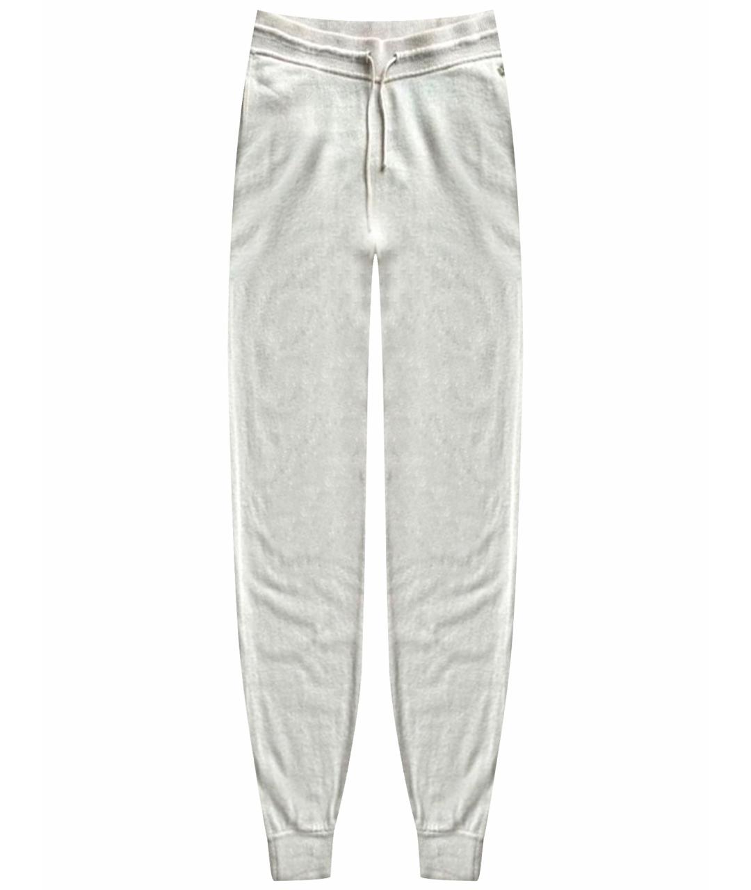 SANDRO Бежевые кашемировые брюки узкие, фото 1