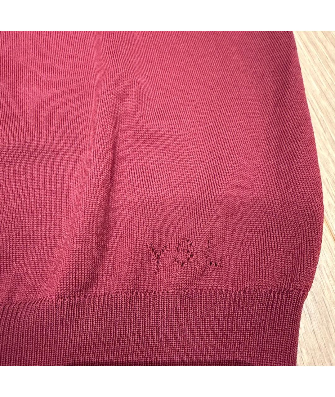 SAINT LAURENT Красный джемпер / свитер, фото 4