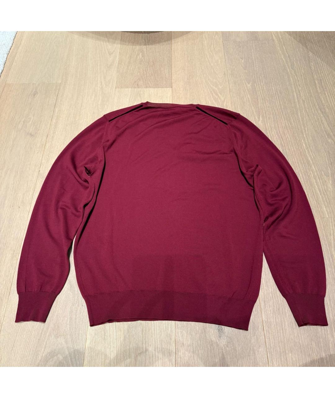 SAINT LAURENT Красный джемпер / свитер, фото 3