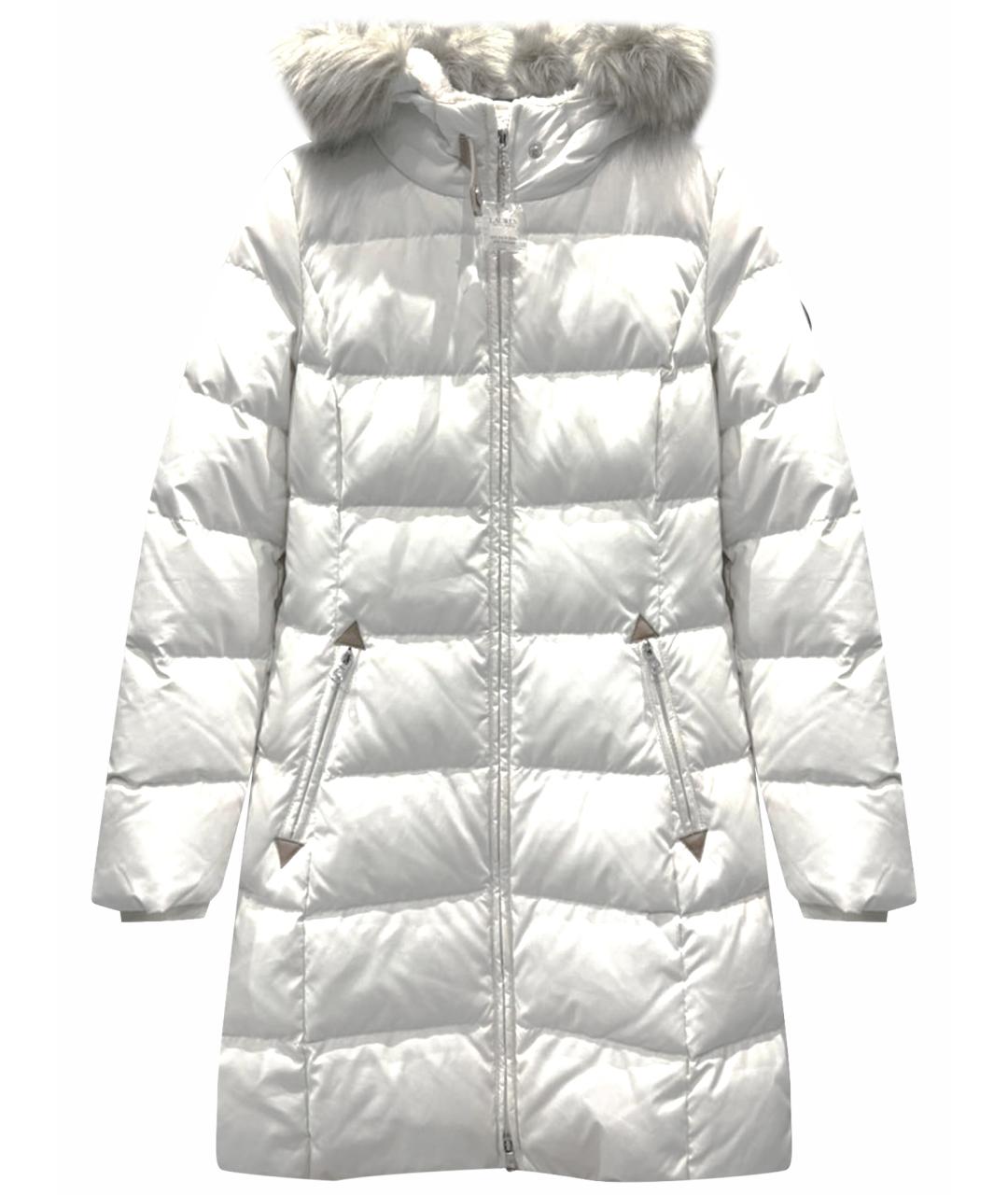 RALPH LAUREN Белый полиэстеровый пуховик, фото 1