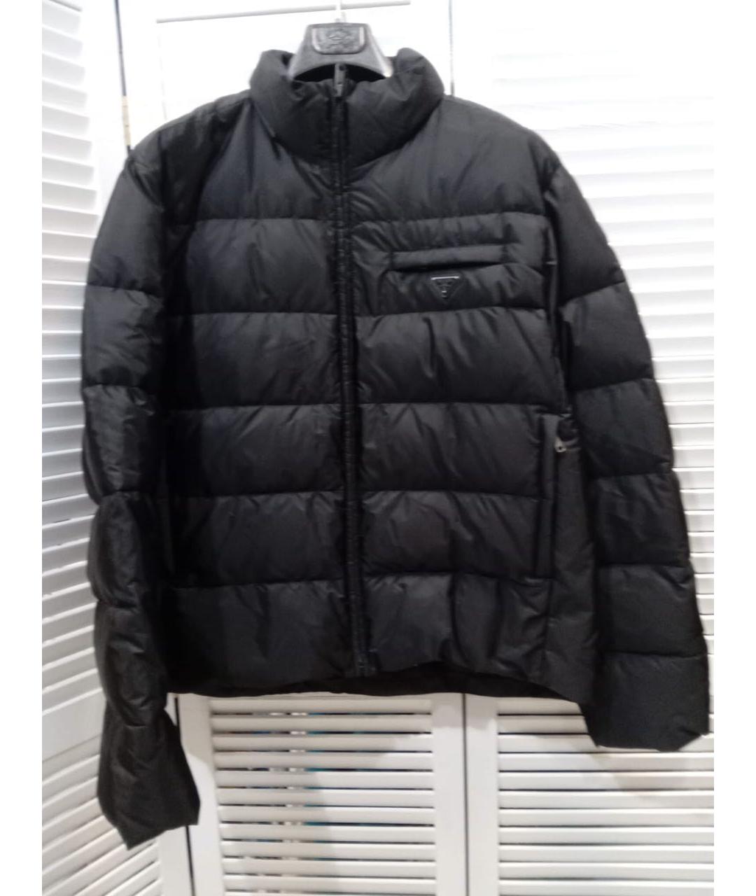 PRADA Черный пуховик, фото 9