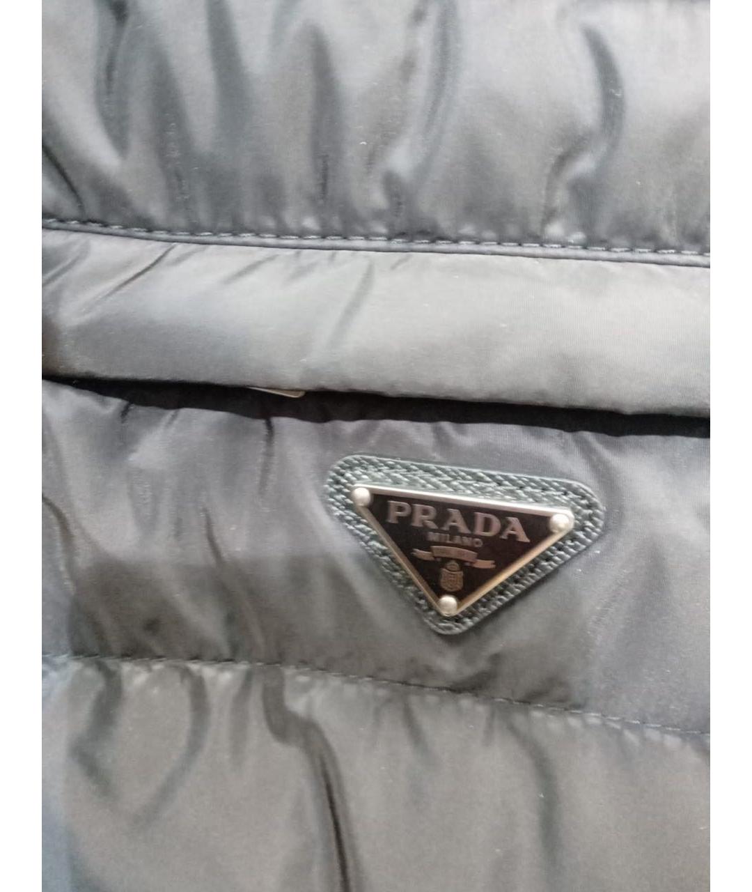 PRADA Черный пуховик, фото 5