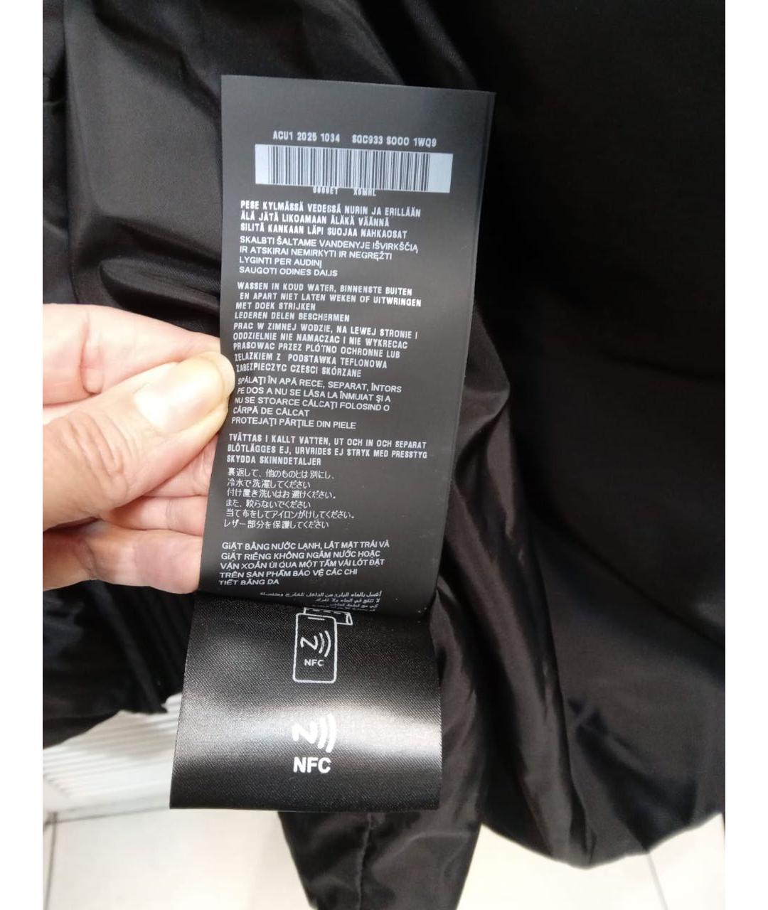 PRADA Черный пуховик, фото 8