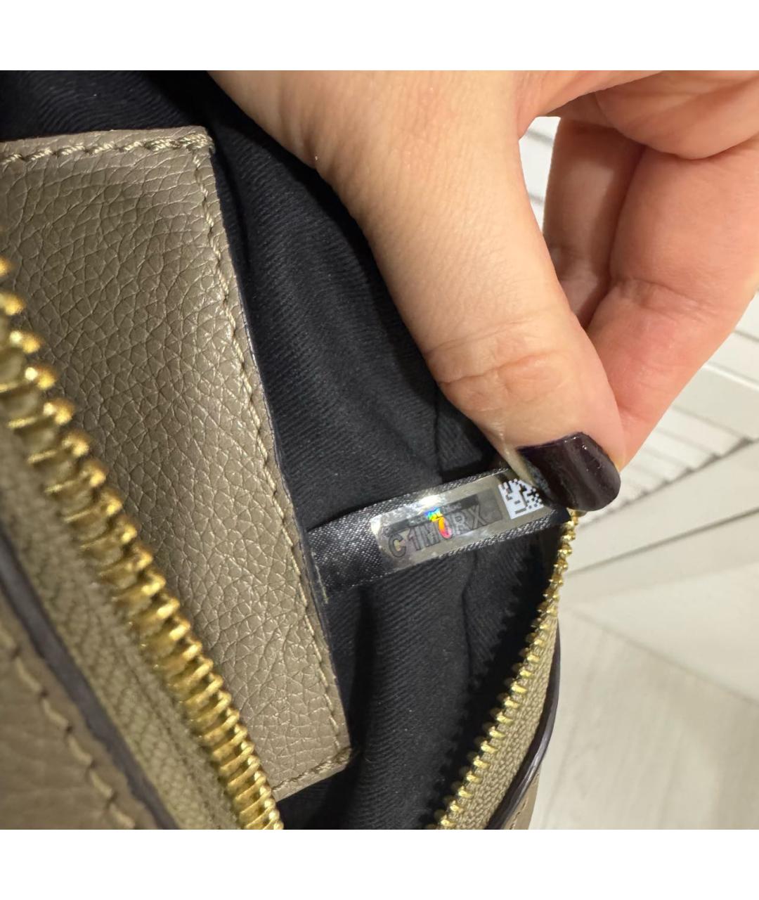 SEE BY CHLOE Бежевая замшевая сумка через плечо, фото 5