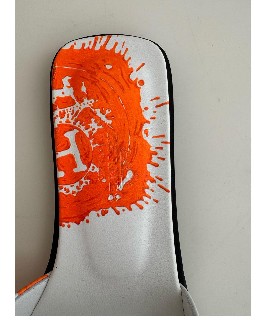 HERMES Кожаные босоножки, фото 3