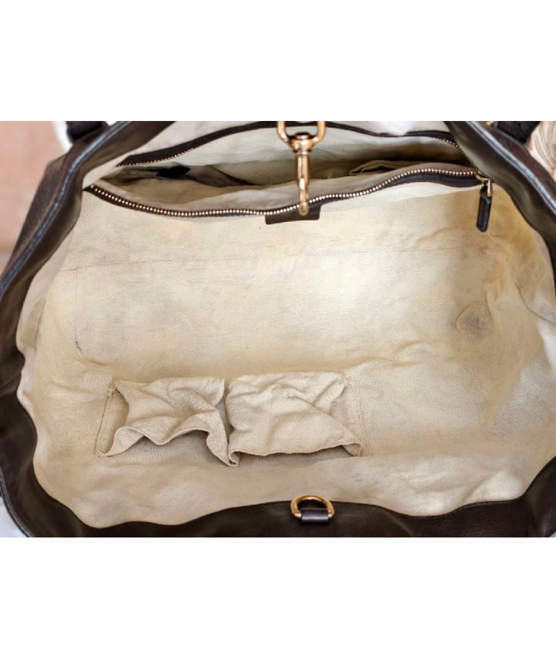 GUCCI Черная сумка с короткими ручками, фото 7