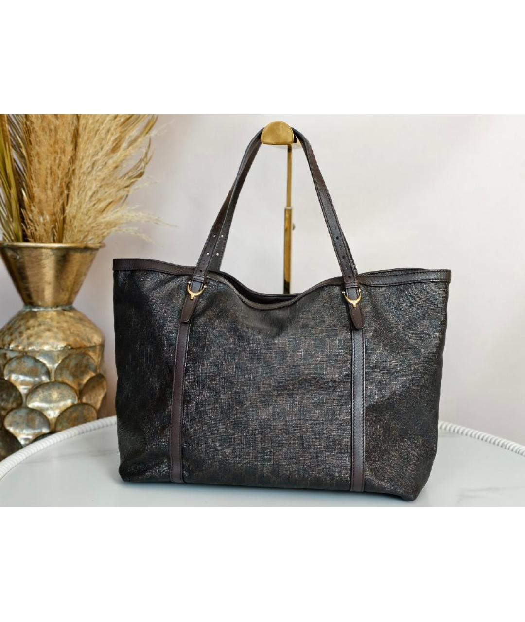 GUCCI Черная сумка с короткими ручками, фото 8