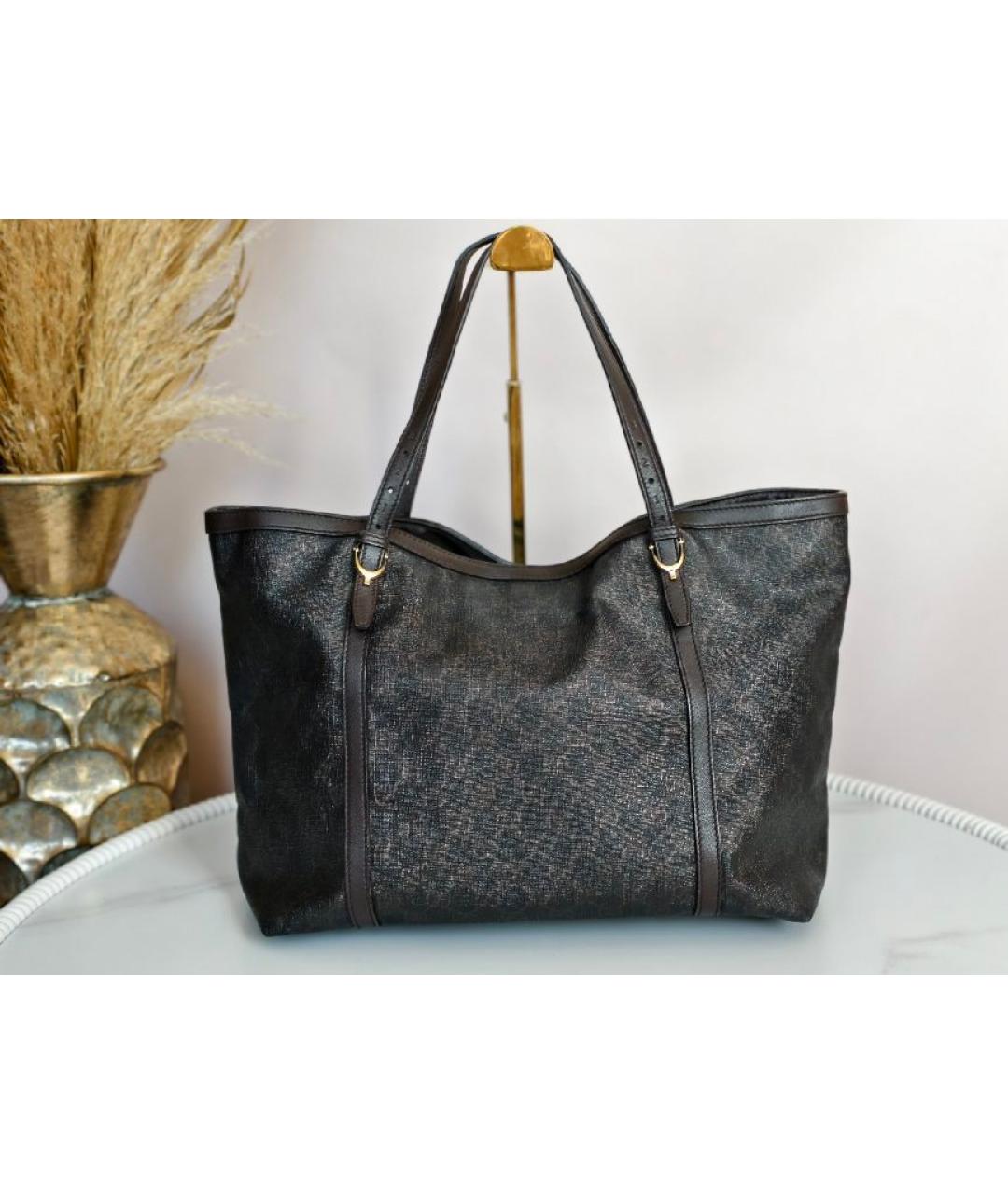 GUCCI Черная сумка с короткими ручками, фото 2