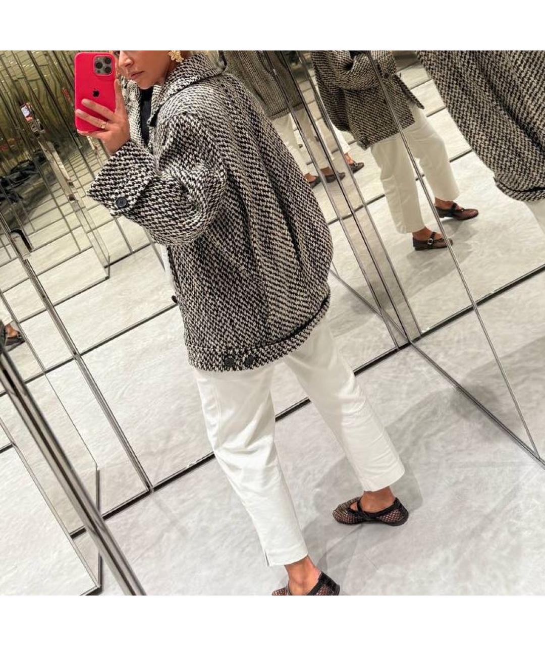 SAINT LAURENT Шерстяное пальто, фото 7