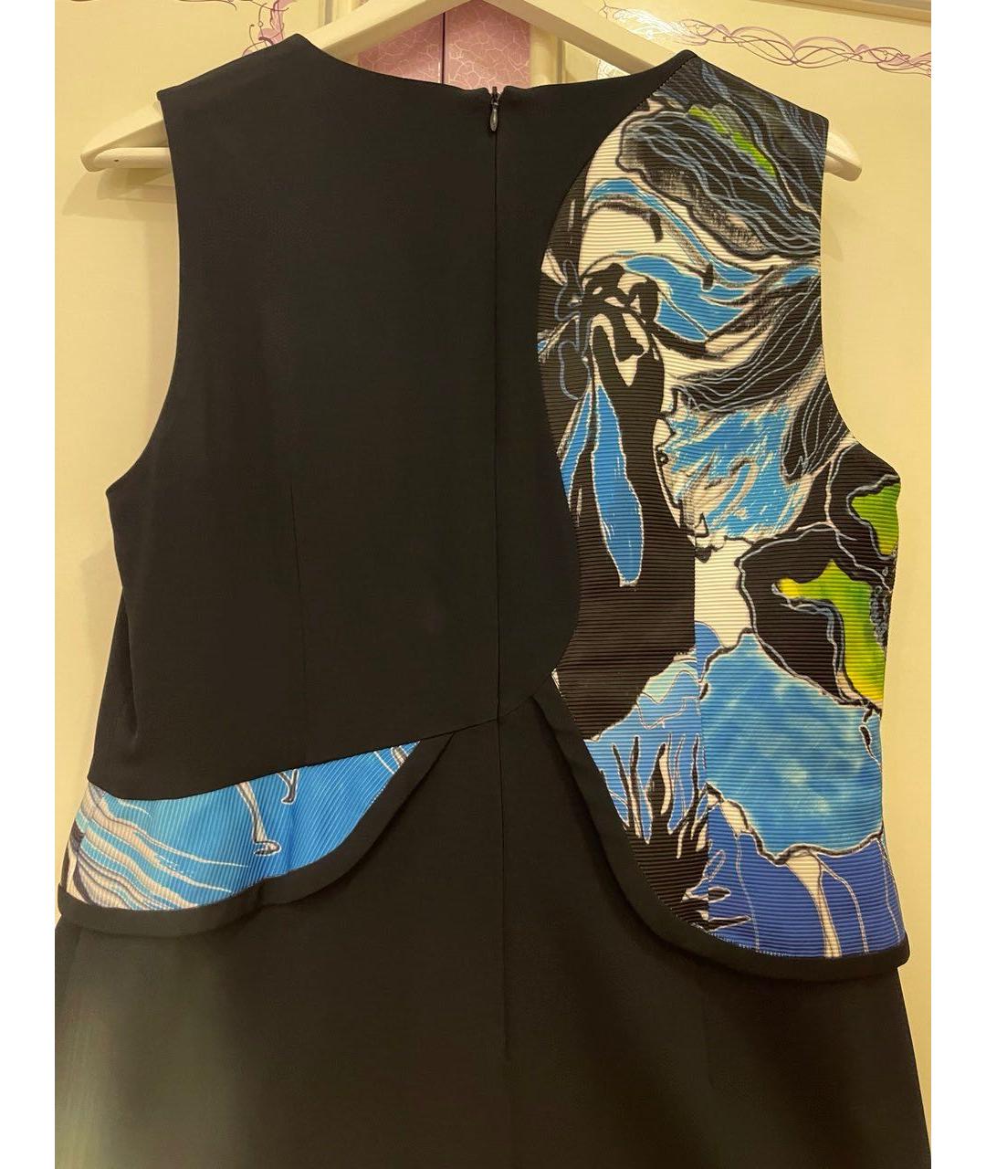 D.EXTERIOR Темно-синее вискозное платье, фото 5