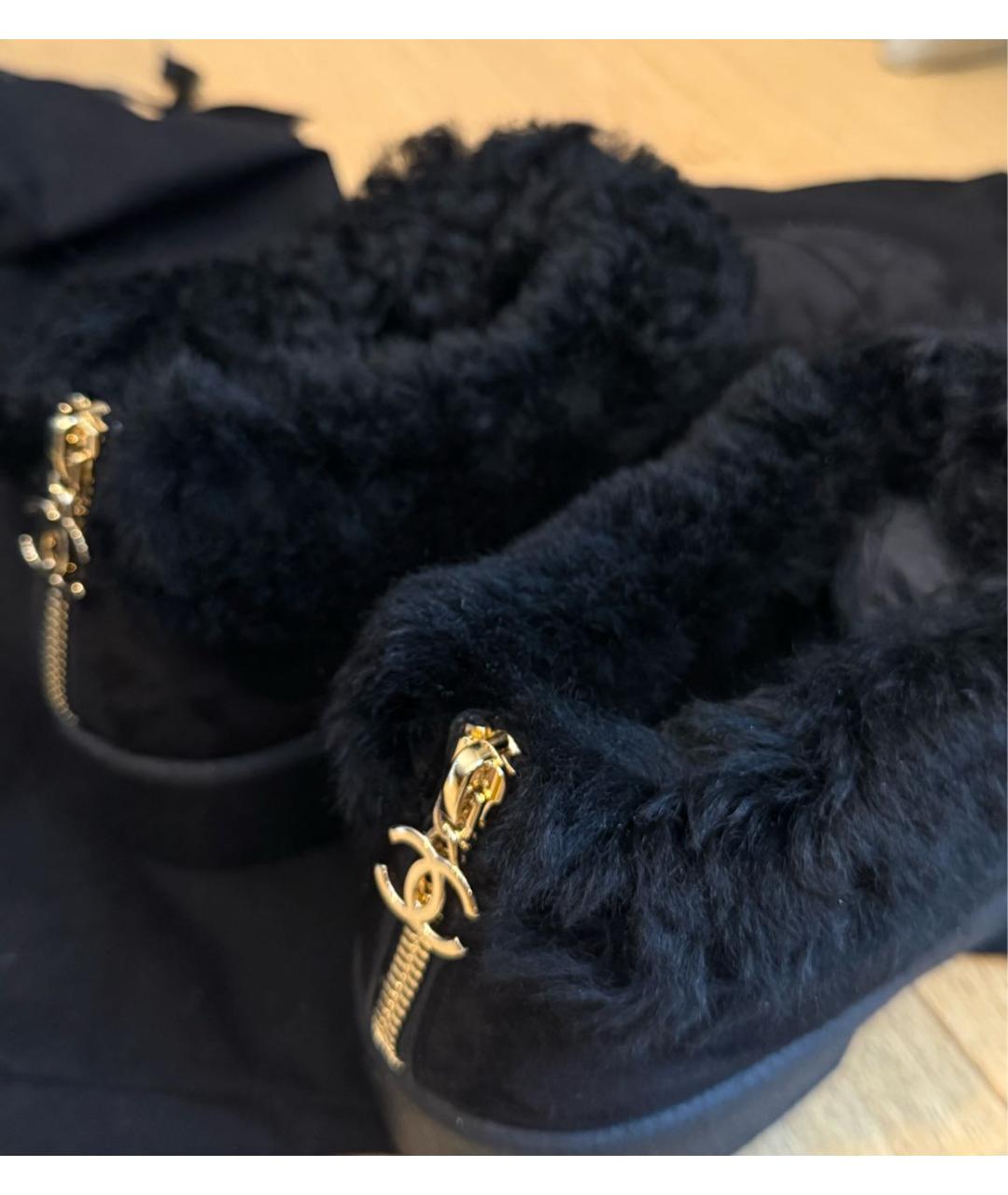 CHANEL Черные лоферы, фото 5