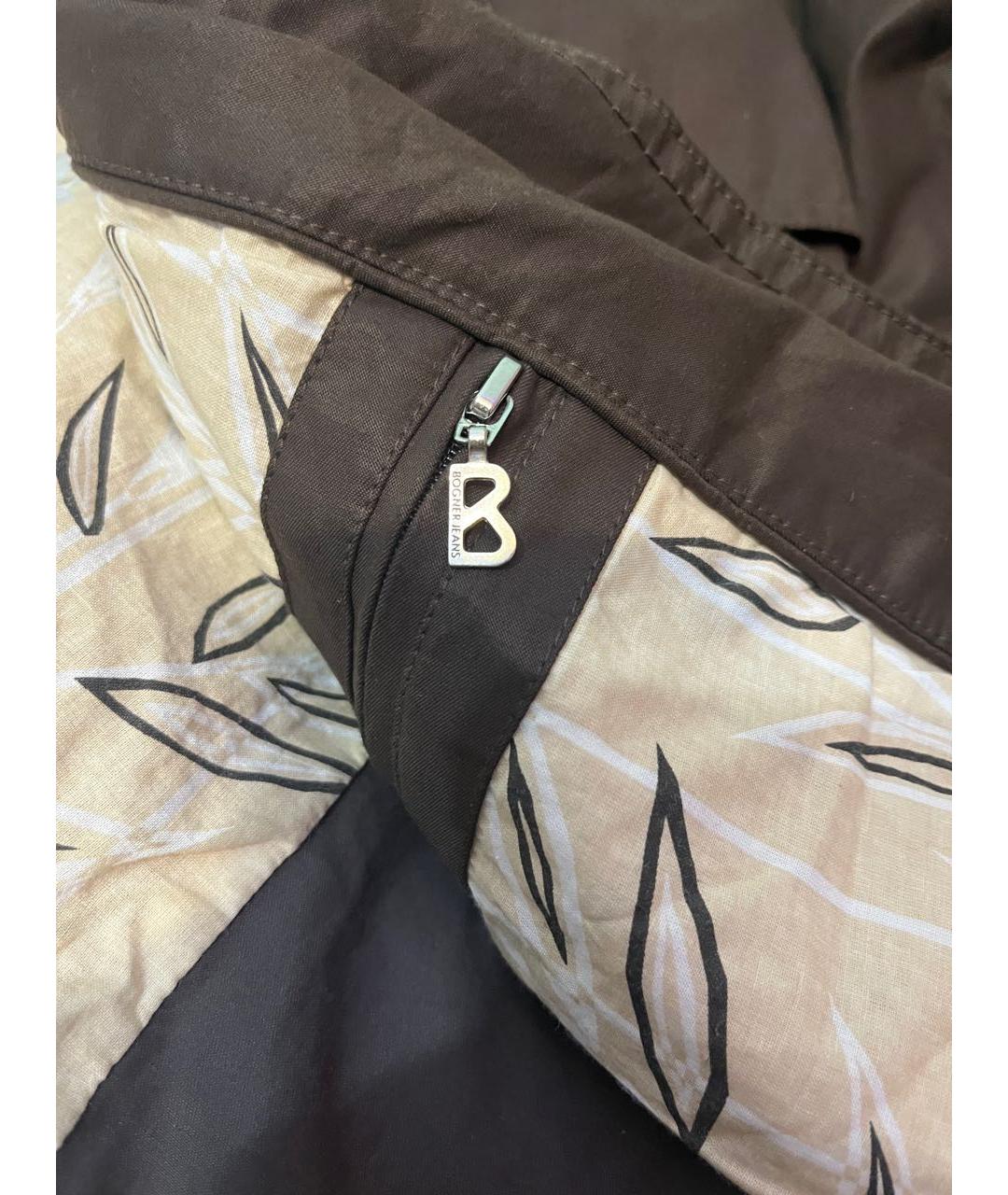 BOGNER Коричневый полиамидовый тренч/плащ, фото 8