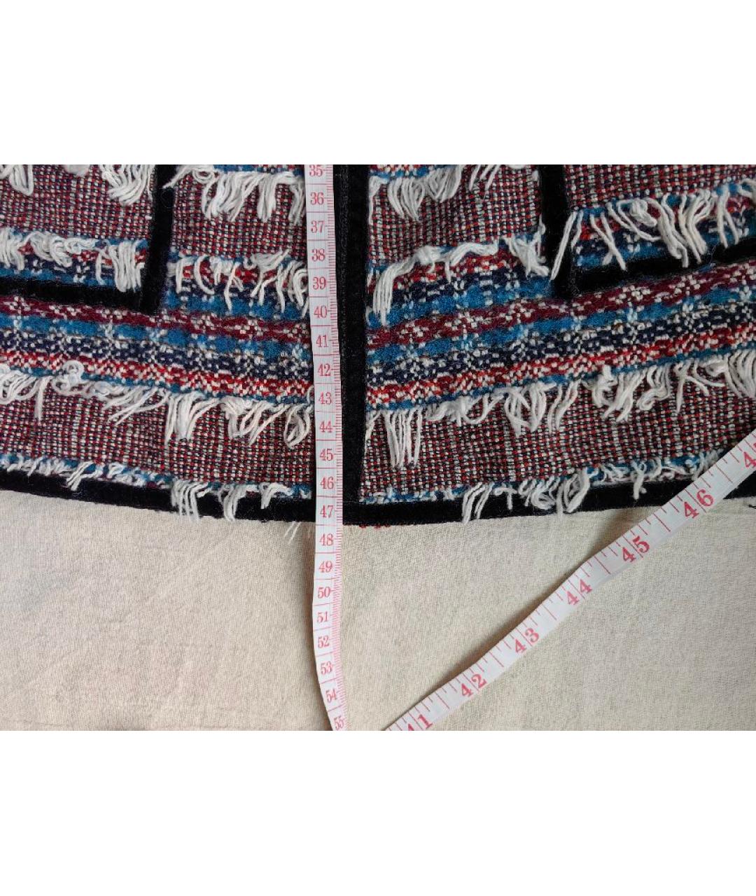 SEE BY CHLOE Мульти хлопковая юбка мини, фото 8