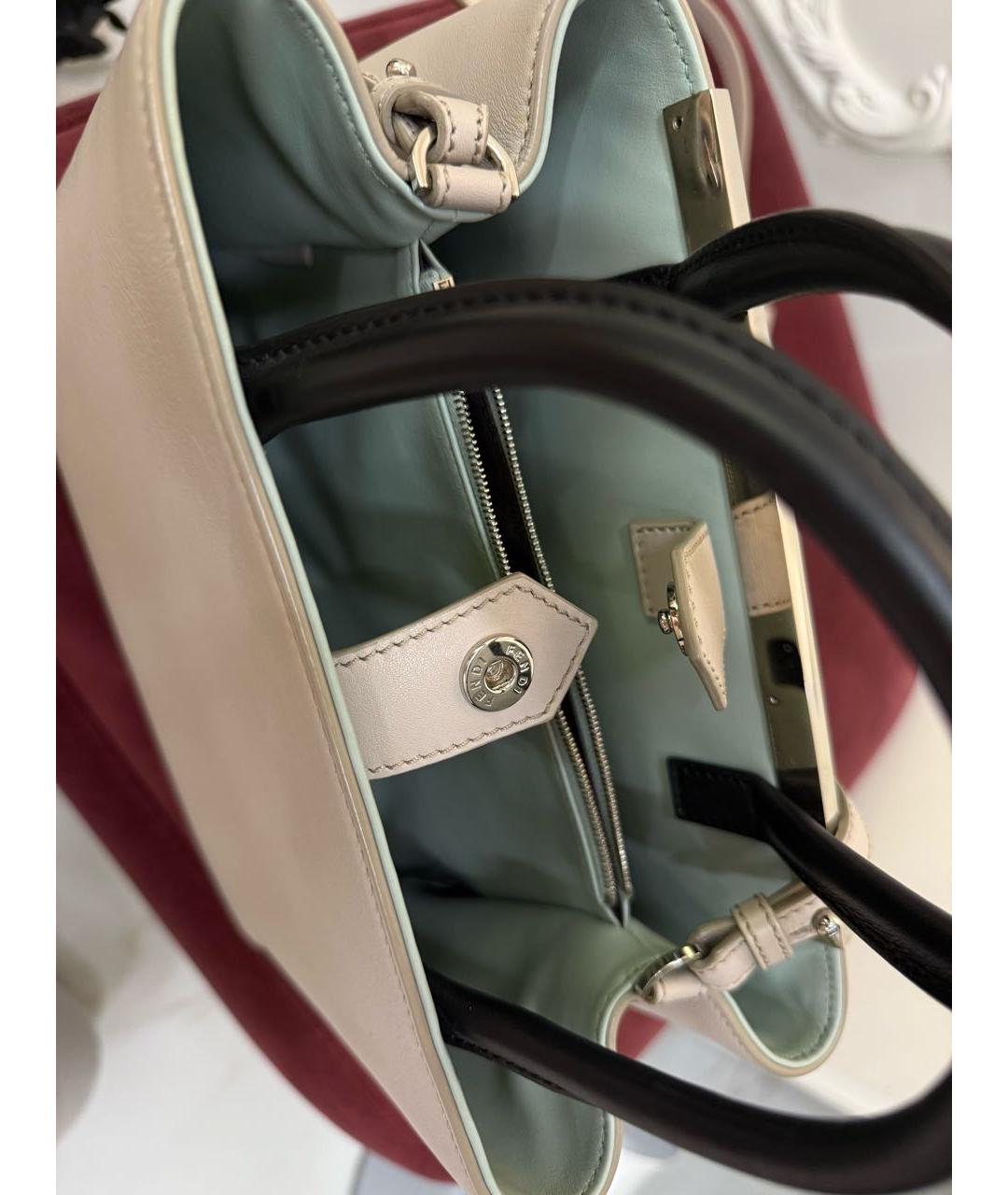 FENDI Мульти кожаная сумка через плечо, фото 5