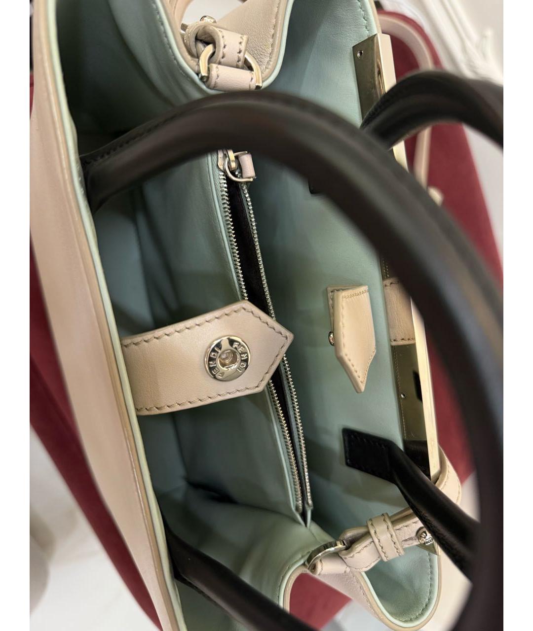 FENDI Мульти кожаная сумка через плечо, фото 6