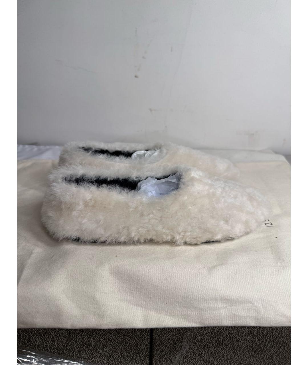 CELINE Белые балетки, фото 6