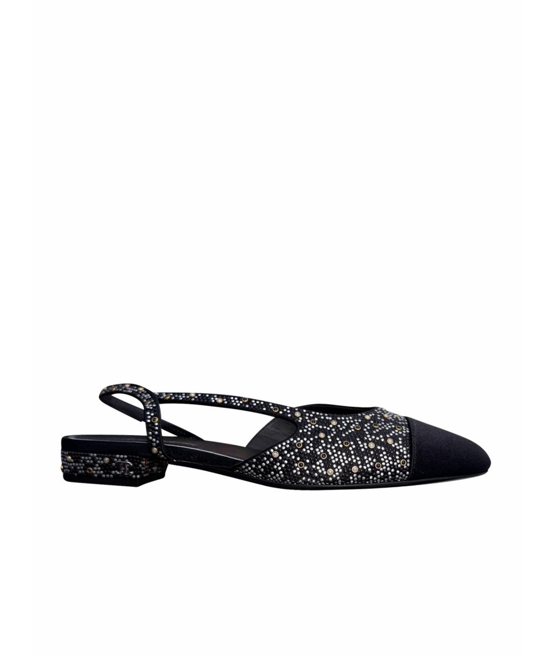 CHANEL Черные туфли, фото 1
