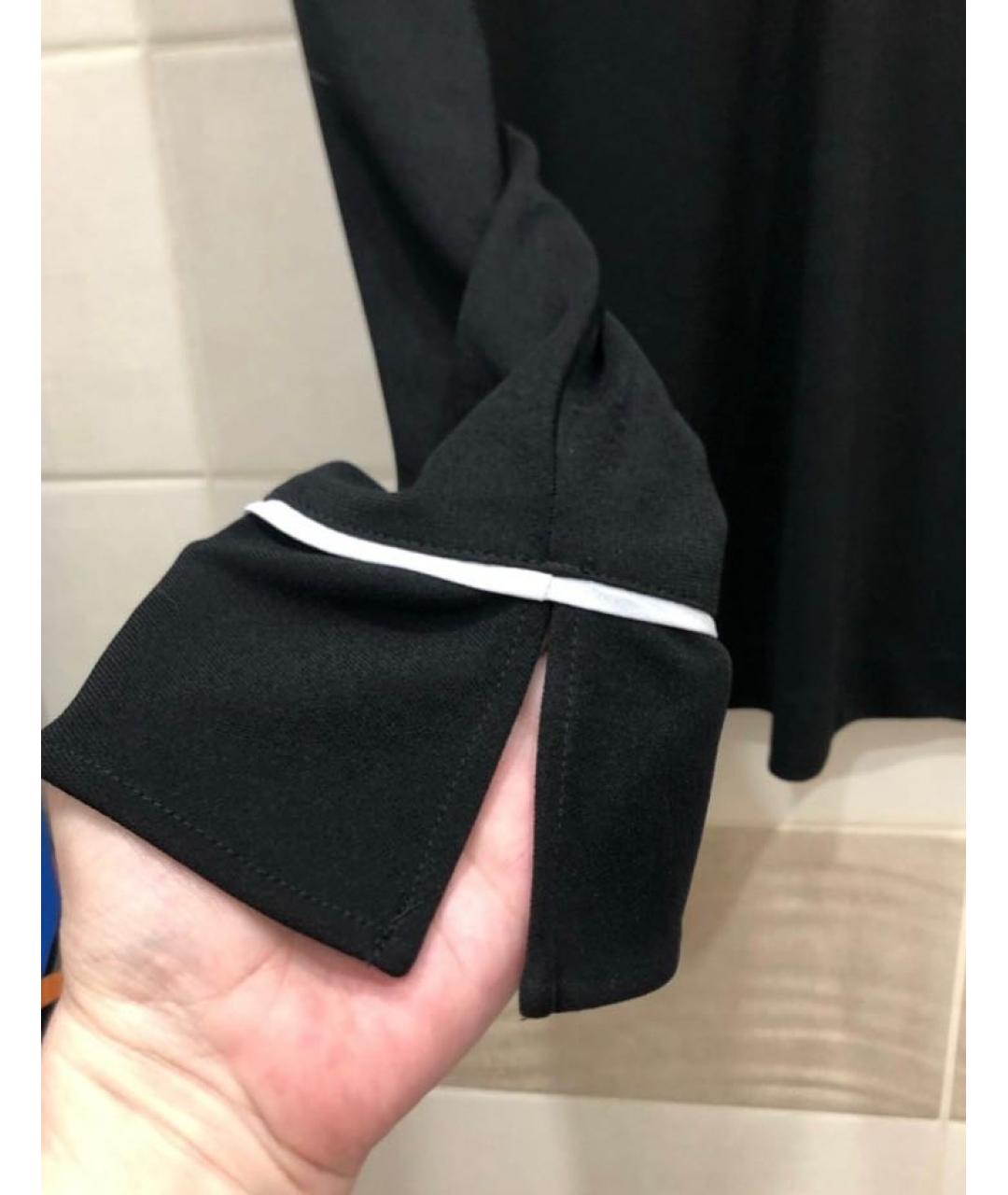 KARL LAGERFELD Черная полиэстеровая блузы, фото 7