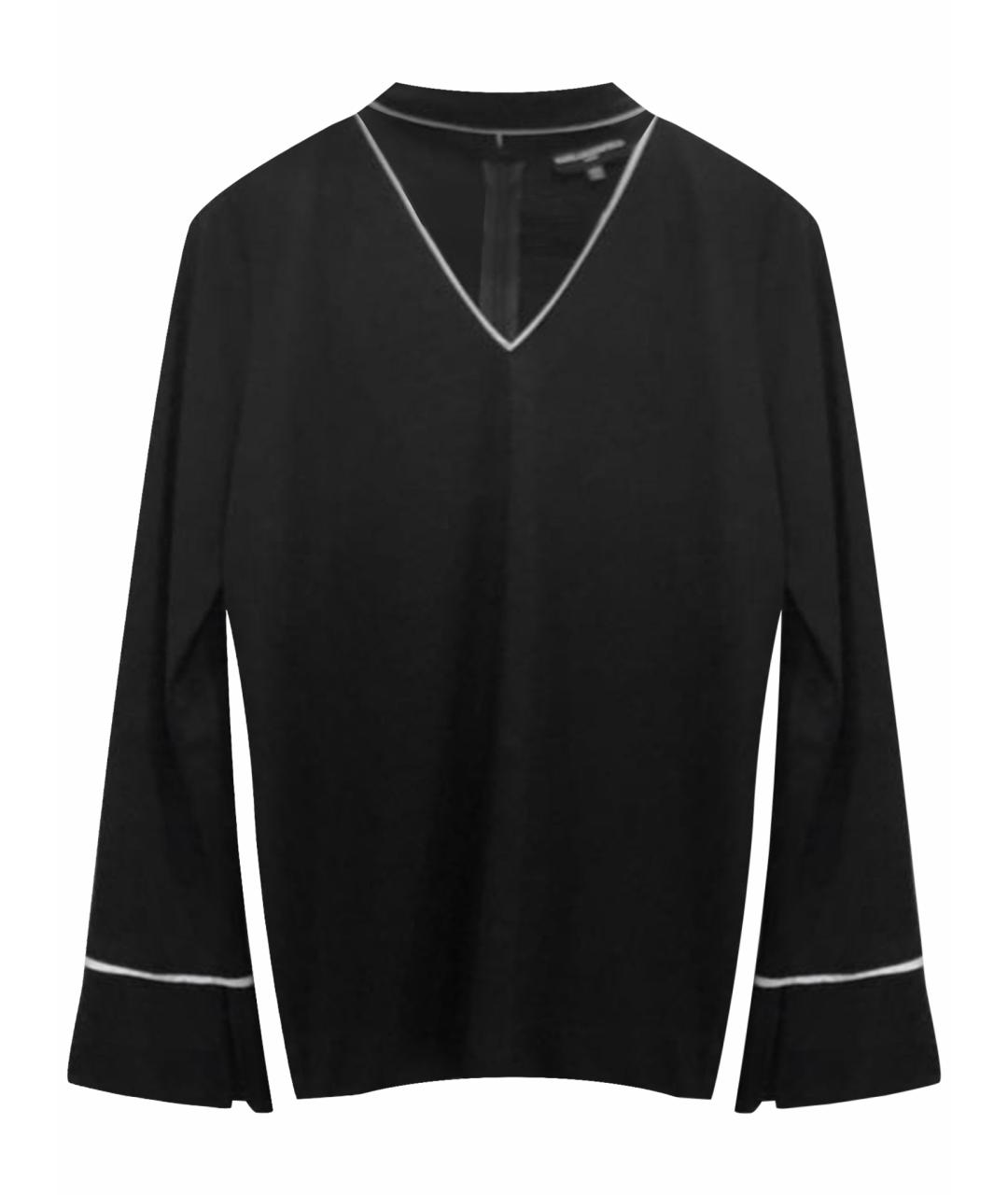 KARL LAGERFELD Черная полиэстеровая блузы, фото 1