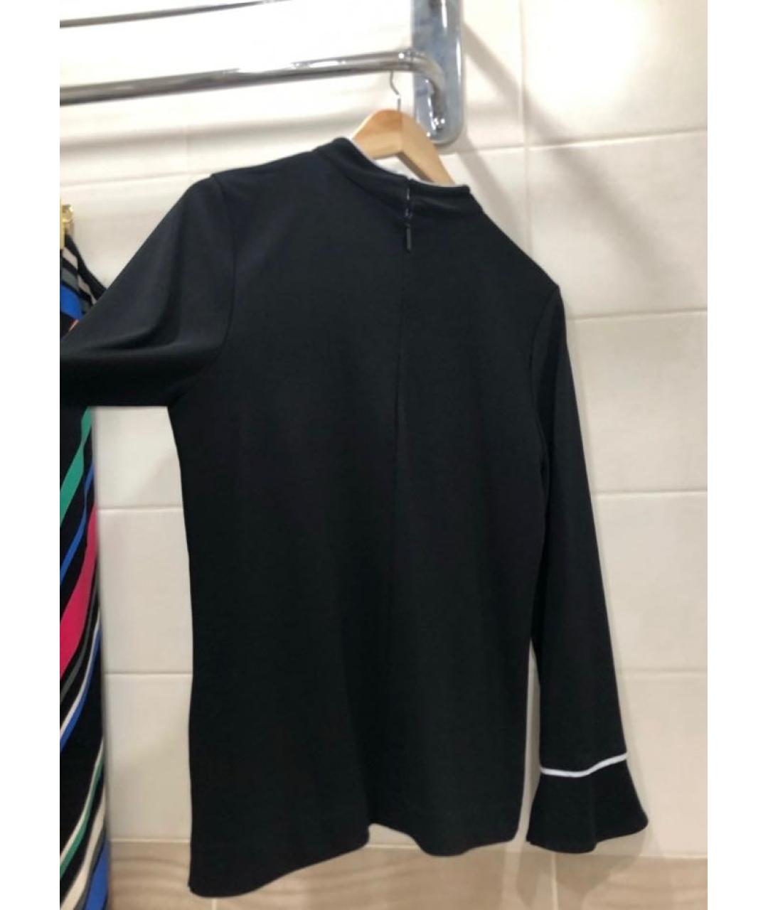 KARL LAGERFELD Черная полиэстеровая блузы, фото 2